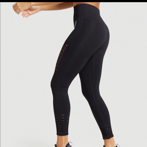 Gymshark 7/8 ENERGY+ SEAMLESS LEGGINGS- S - Picture 3 of 12